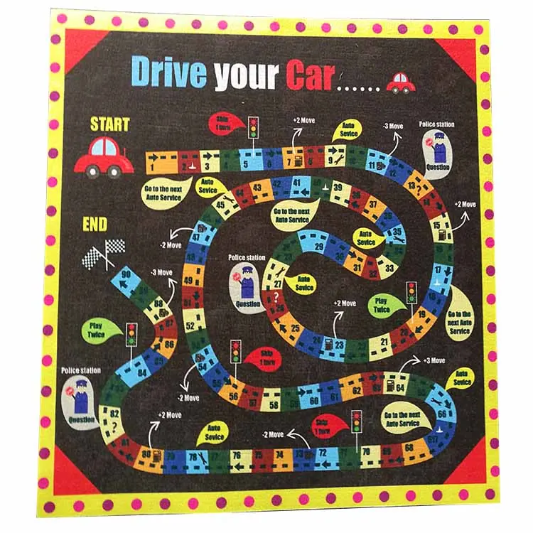 Good Quality Machine Washable Flannel Printed Rug