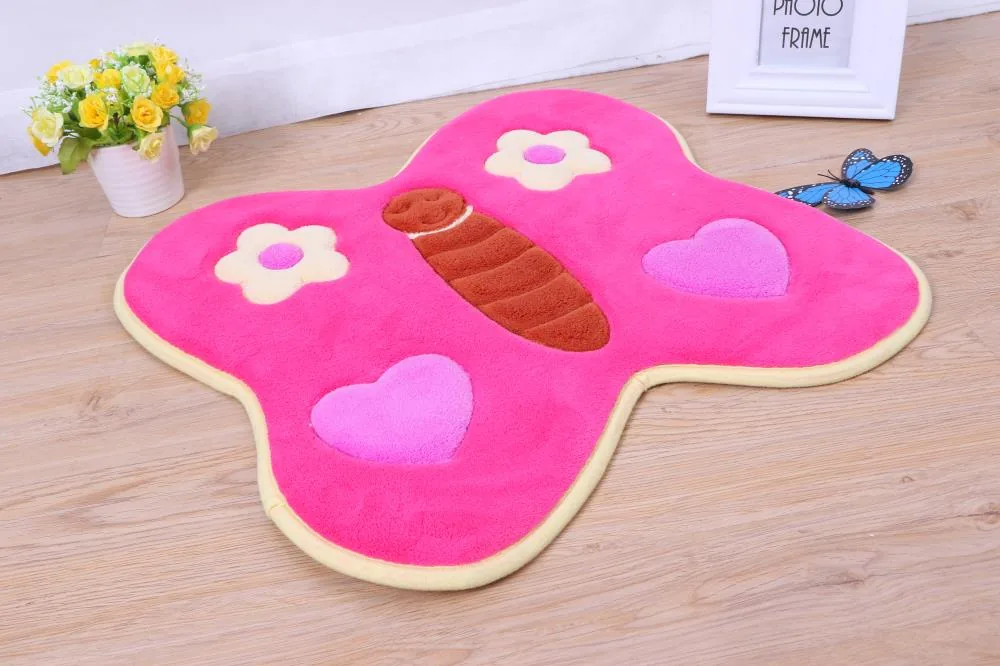 Embroidery Memory Foam Play Mat for Kids