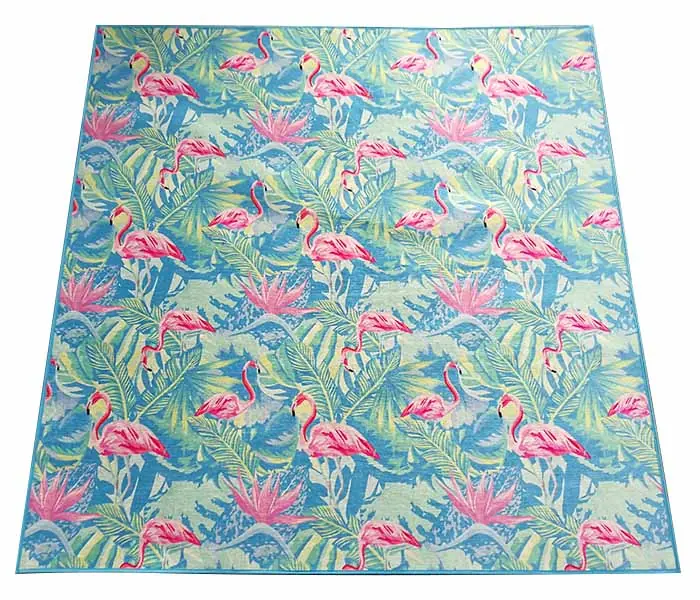 Flamingos Series Printing Rug