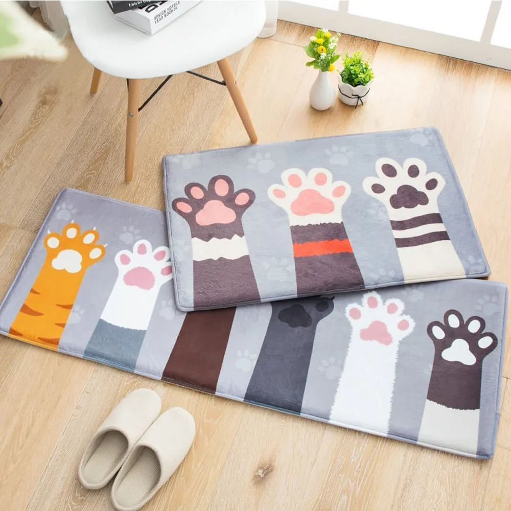Memory Foam Printed PVC Door Mat
