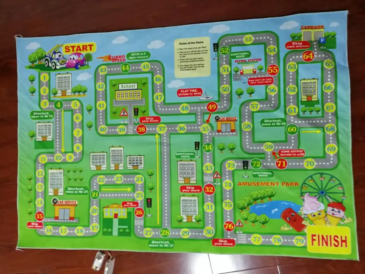 New Coming LED Light Children Play Mat
