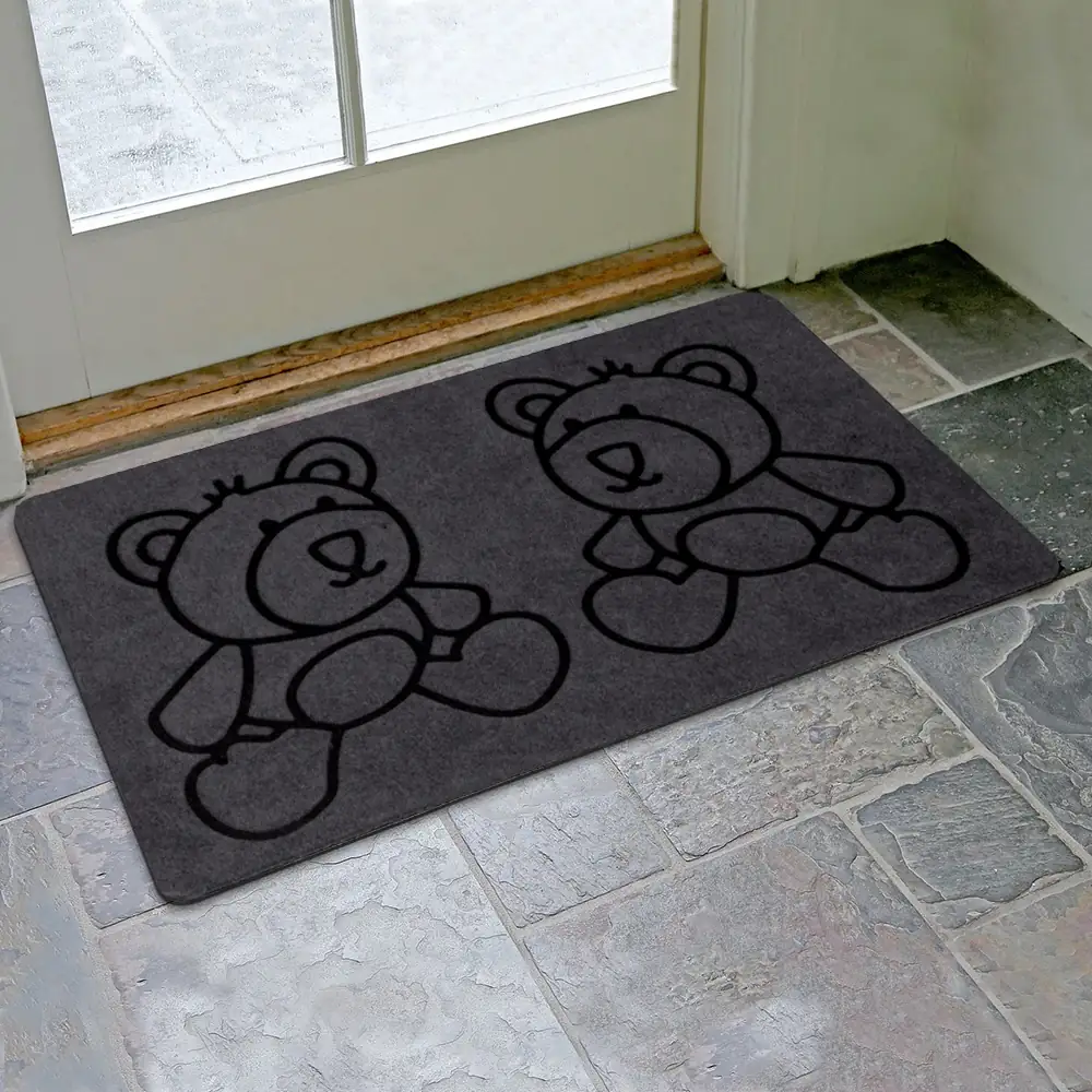 Outdoor Polyethylene Fabric Embossed Door Mat