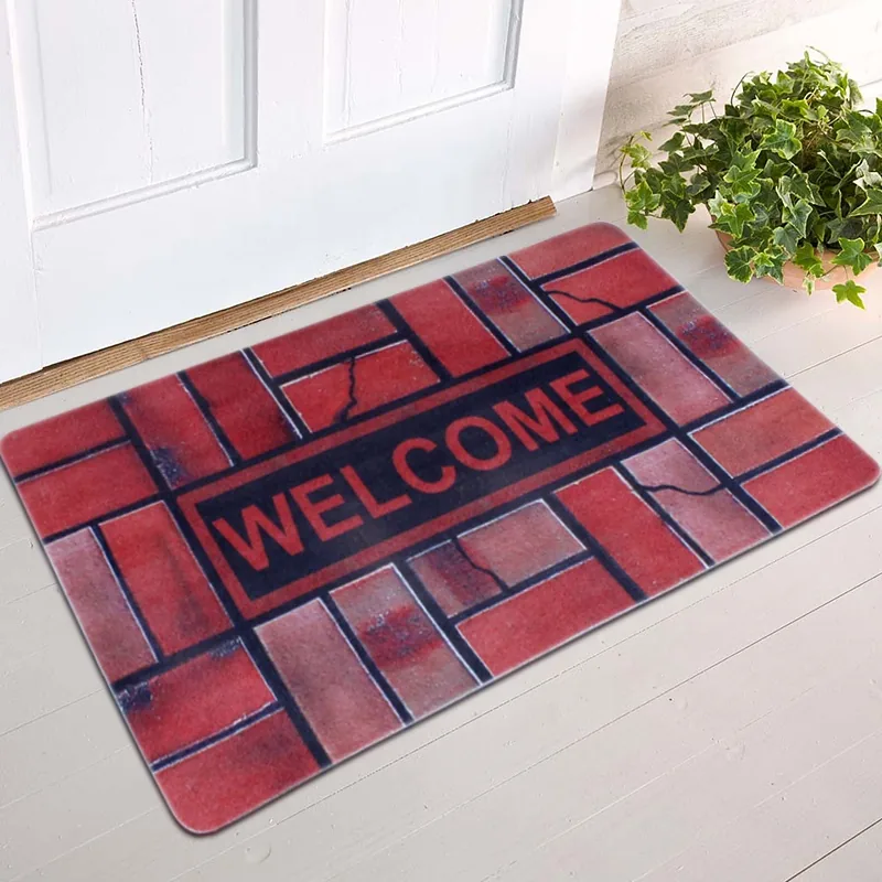 Polyester Skid Resistance Door Rugs