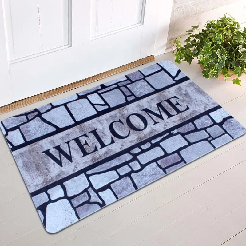 Polyester Skid Resistance Door Rugs extra photo