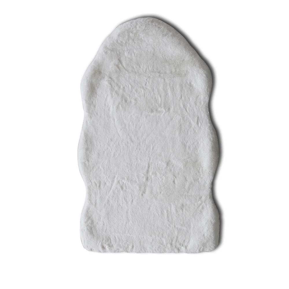 Special Shaped Rabbit Fur Shaggy Rug extra photo