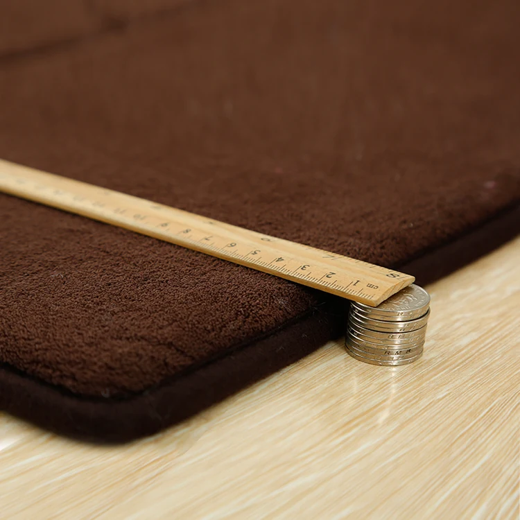 Super Soft Coral Velvet Rug Tatami extra photo