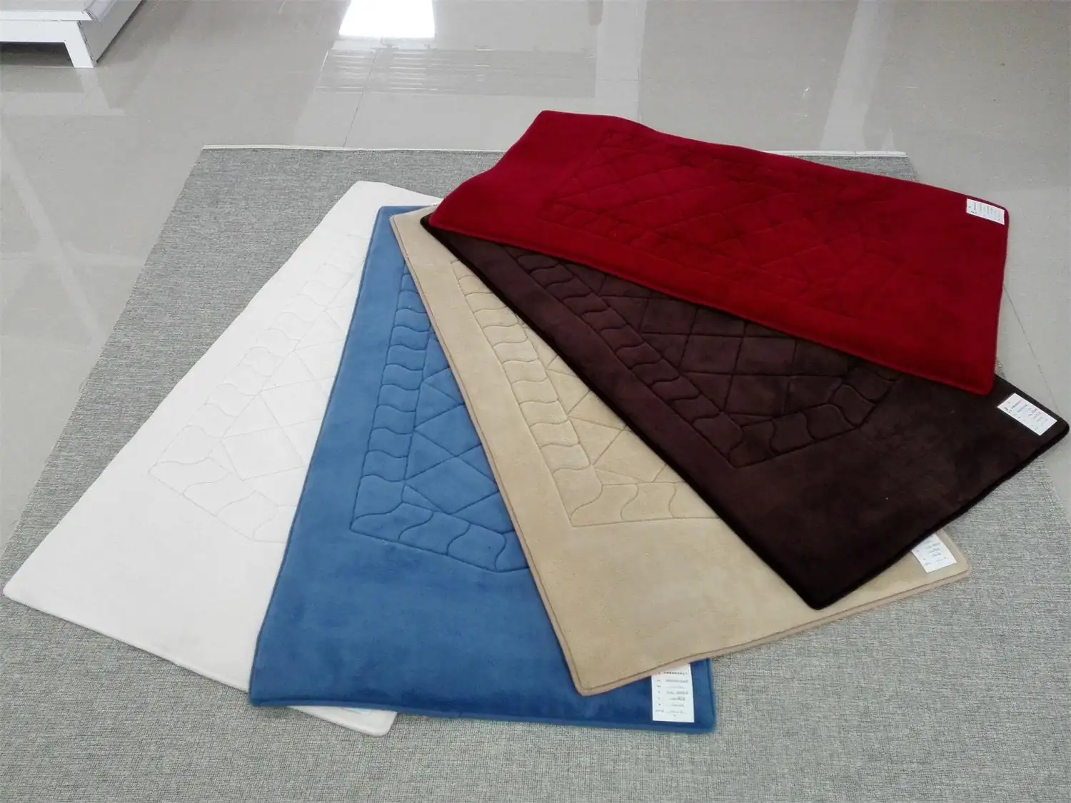 Super Soft Coral Velvet Rug Tatami extra photo