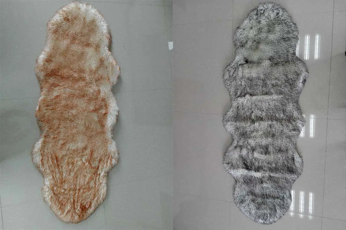 Super Soft Long Hair Pile Shaggy Area Faux Fur Rug
