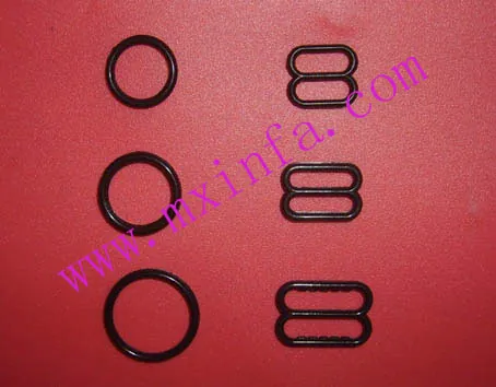 Black black plastic adjuster and ring photo 1