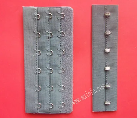 3x6 hook and eye - 3 row 6 buckle bra hook and eye by Shantou Xinfa