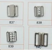 FRONT BUCKLE A-12 - rhinestone front clasp by Shantou Xinfa