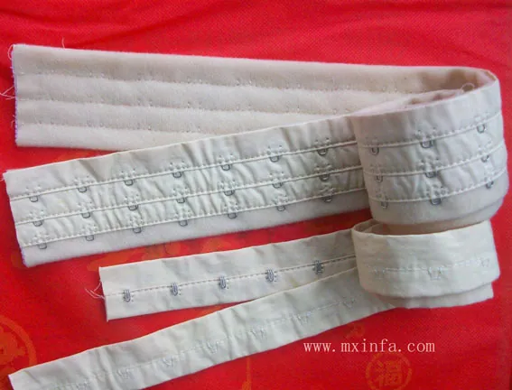Cotton hook eye cotton fabric photo 1