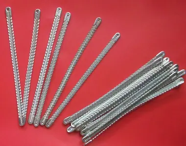 Metal spiral bone