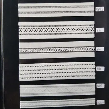 Elastic trim lace
