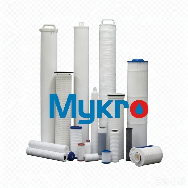 Large diameter high flow filter cartridge with moulded handle