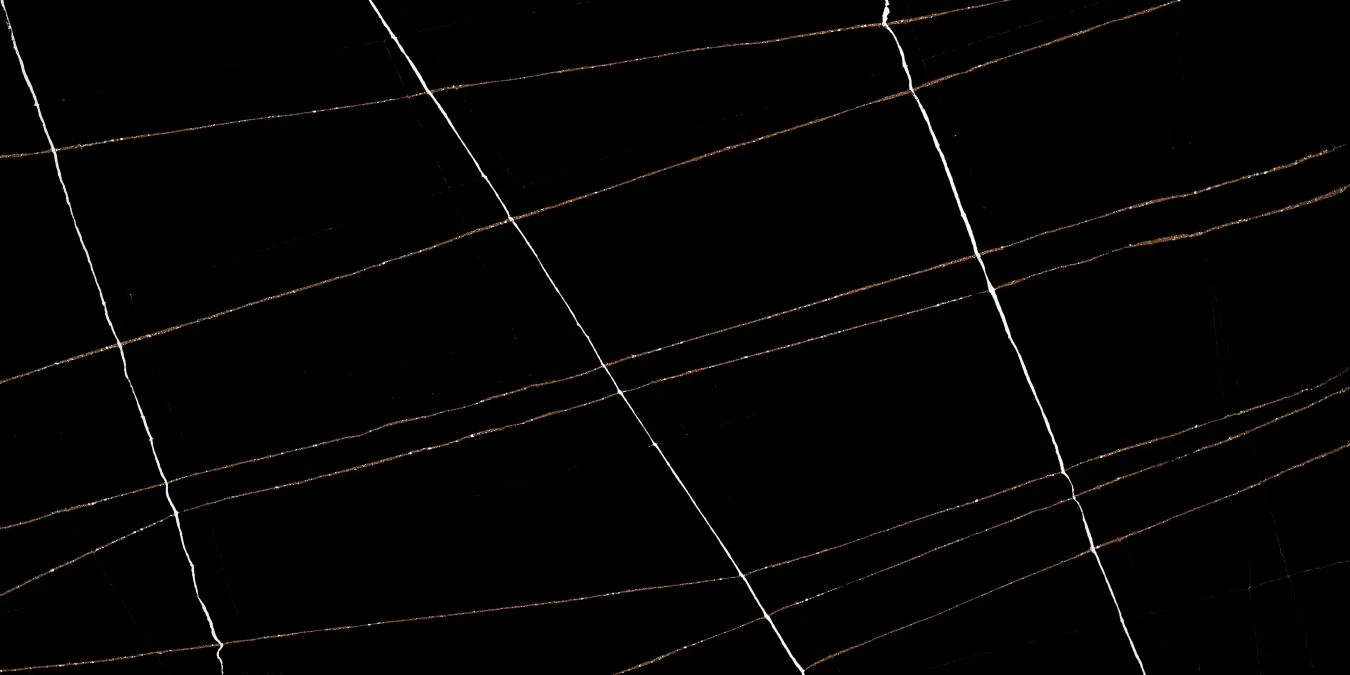 Black Marquina ASM3240 ASM Marble-Look Quartz slab
