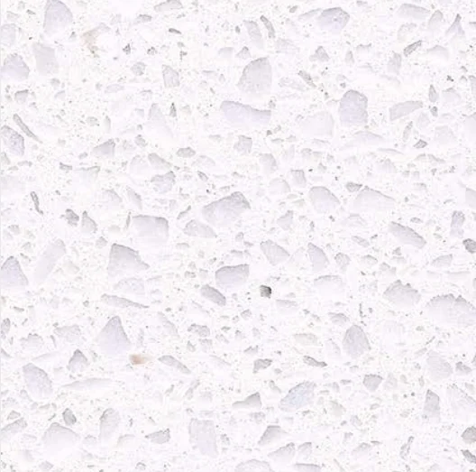 Icy Clean Terrazzo Terrazzo slab