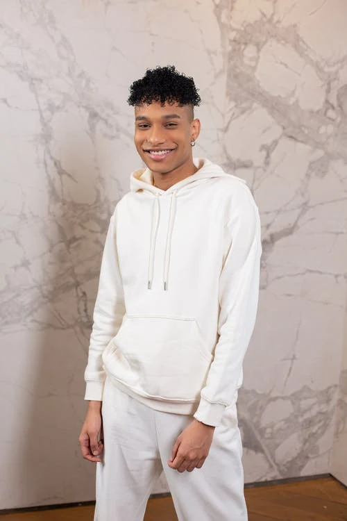 White Hoodie & Jogger Set