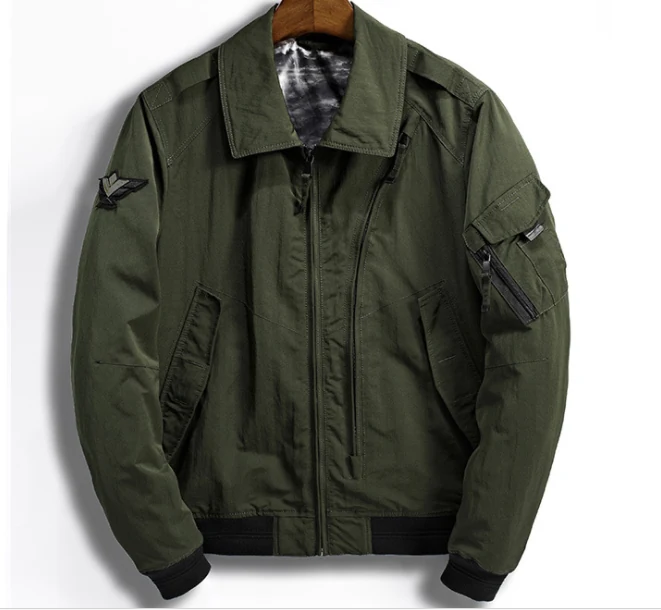 Olive Flight Bomber Jacket