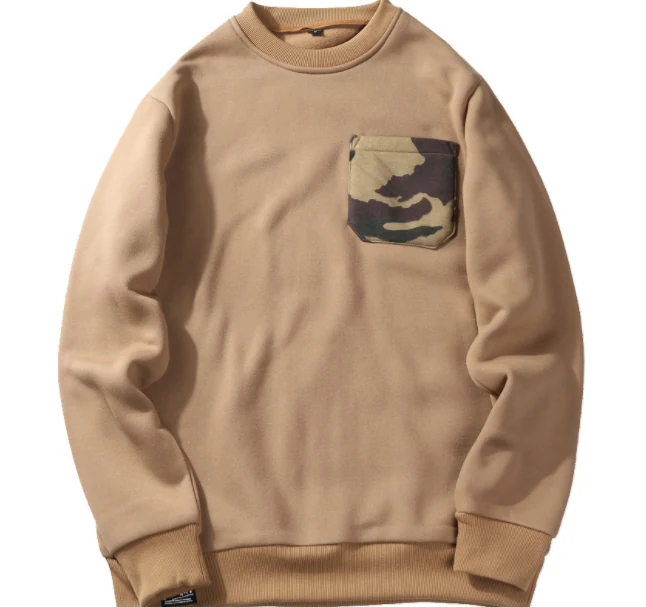 Camo Pocket Sweatshirt