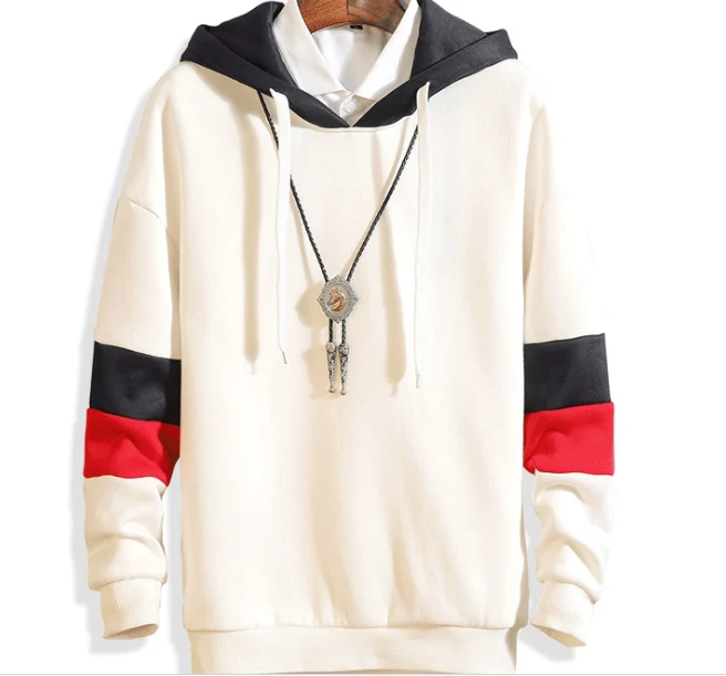 Colourblock Half-Zip Hoodie