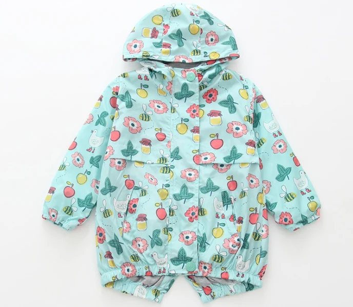 Print Hooded Playsuit