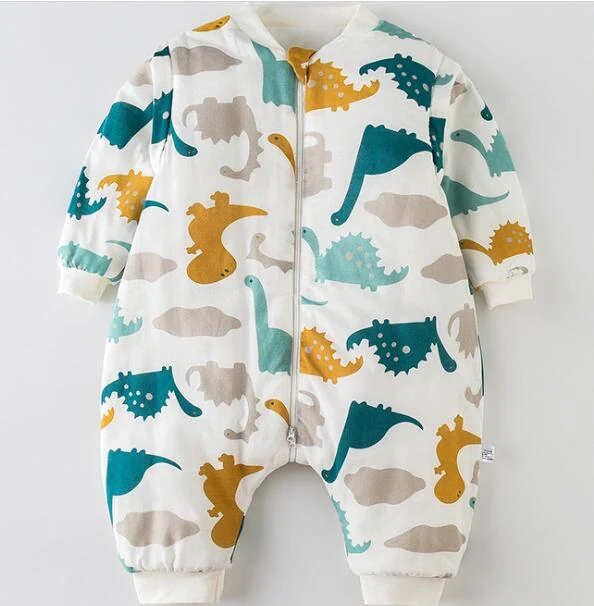 Dinosaur Print Baby Romper