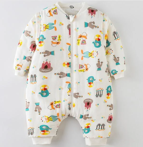 Circus Print Baby Romper