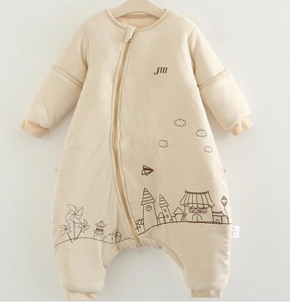 Sketch Print Sleep Romper
