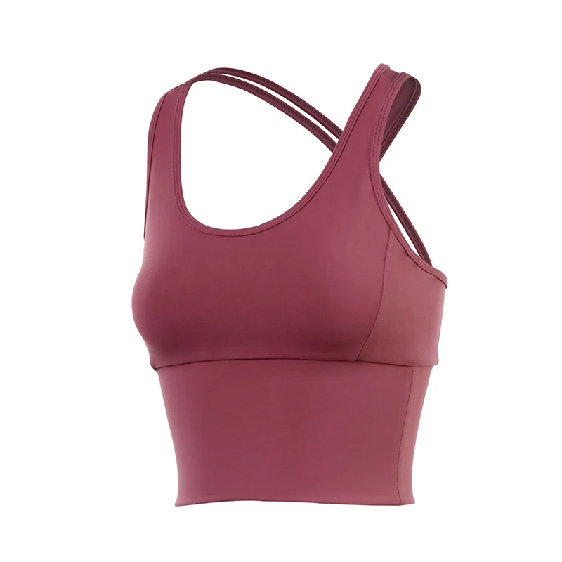 One-Shoulder Sports Bra