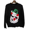 Snowman Intarsia Sweater