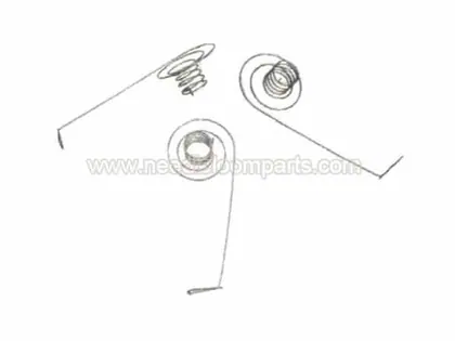 M0196 MULLER NEEDLE LOOM WEFT SPRING 0.5 FOR MULLER, 845220