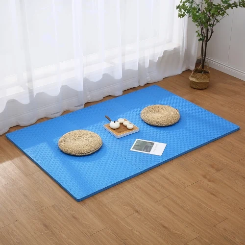 Five stripes EVA foam exercise mat