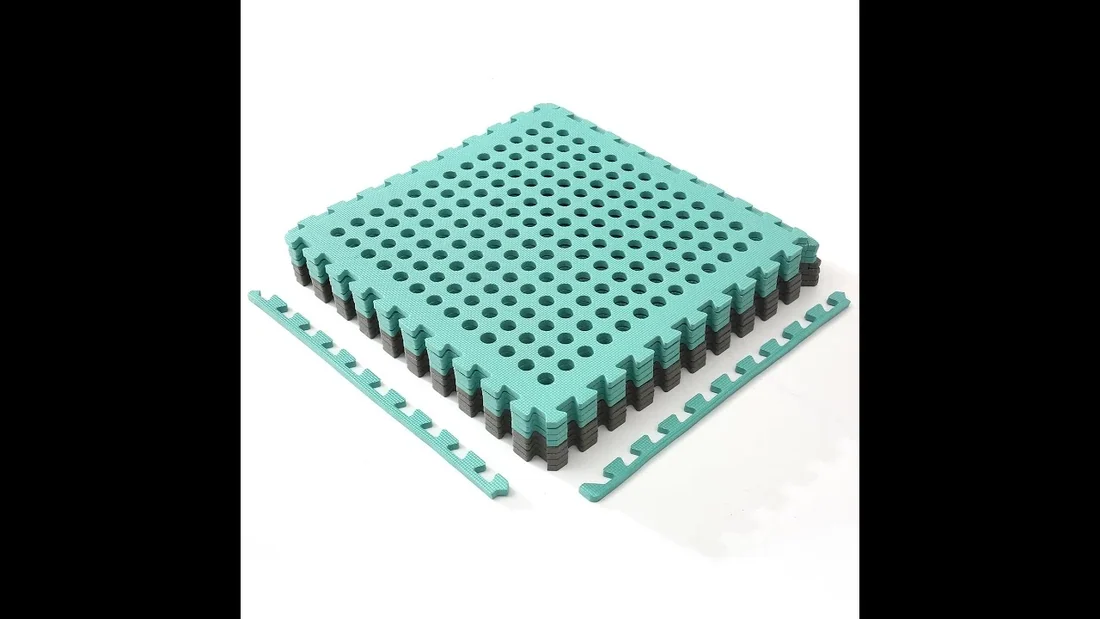 Pool Grid EVA Foam Mat video preview