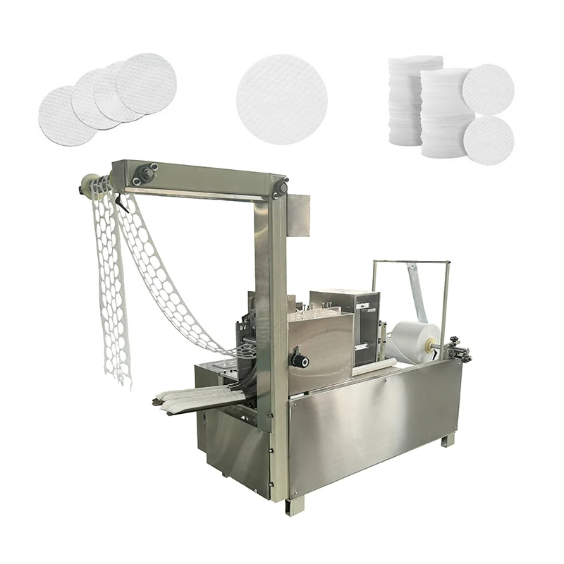 Cotton Pads Making Machines on the production floor