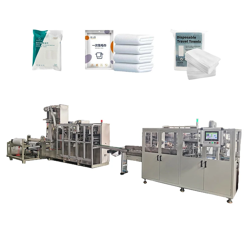 Non Woven Bath Towel Folding Machine