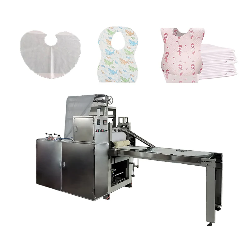 Non Woven Apron And Bib Machines on the production floor