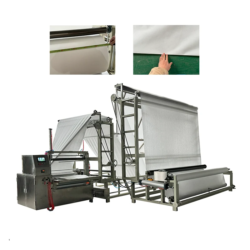 Non Woven Folding And Rewinding Machine