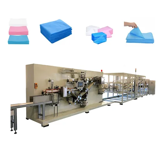 Non Woven Bed Sheet Folding Machine for non woven production