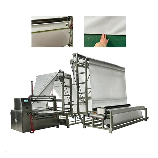 Non Woven Folding And Rewinding Machine for non woven production