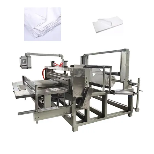 Non Woven Slice Cutting Machine Guarded Build for non woven production