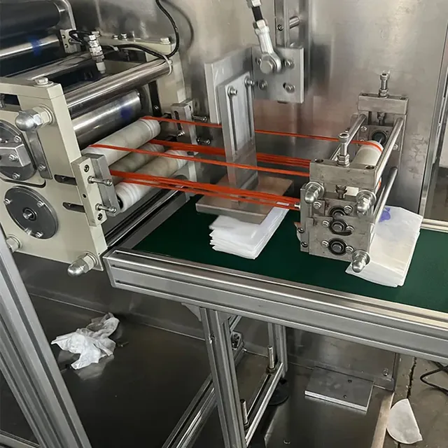 Non woven Apron Machine view 4