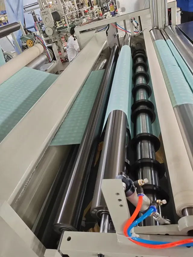 Non Woven Soft Towel Rewinding Machine view 3