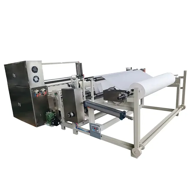Non Woven Spa Bed Sheets Rewinding Machine view 1