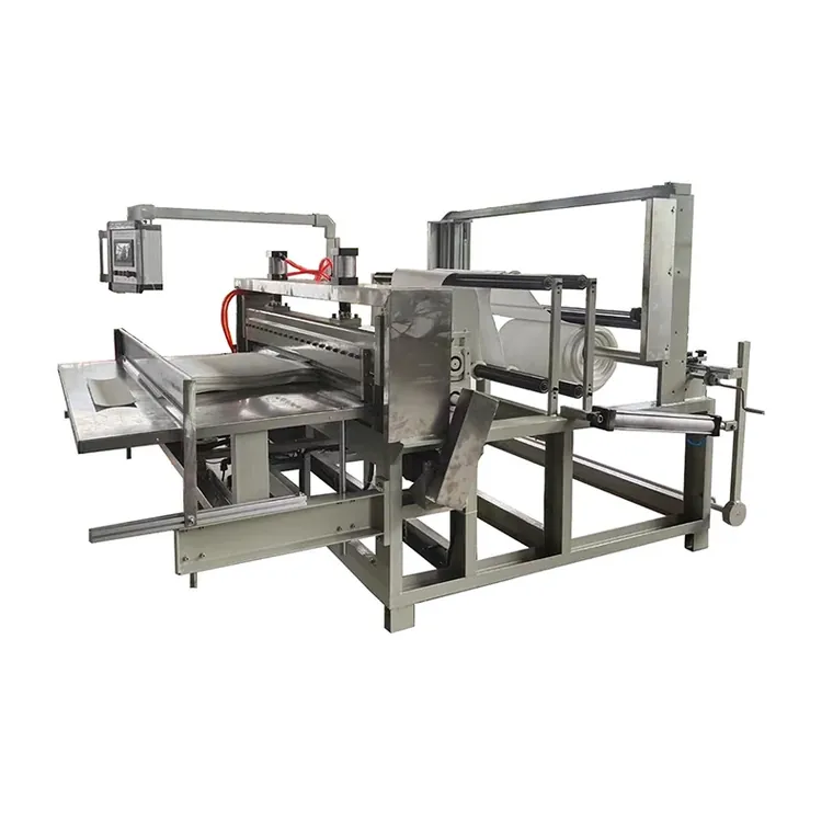 Non Woven Slice Cutting Machine Guarded Build machine