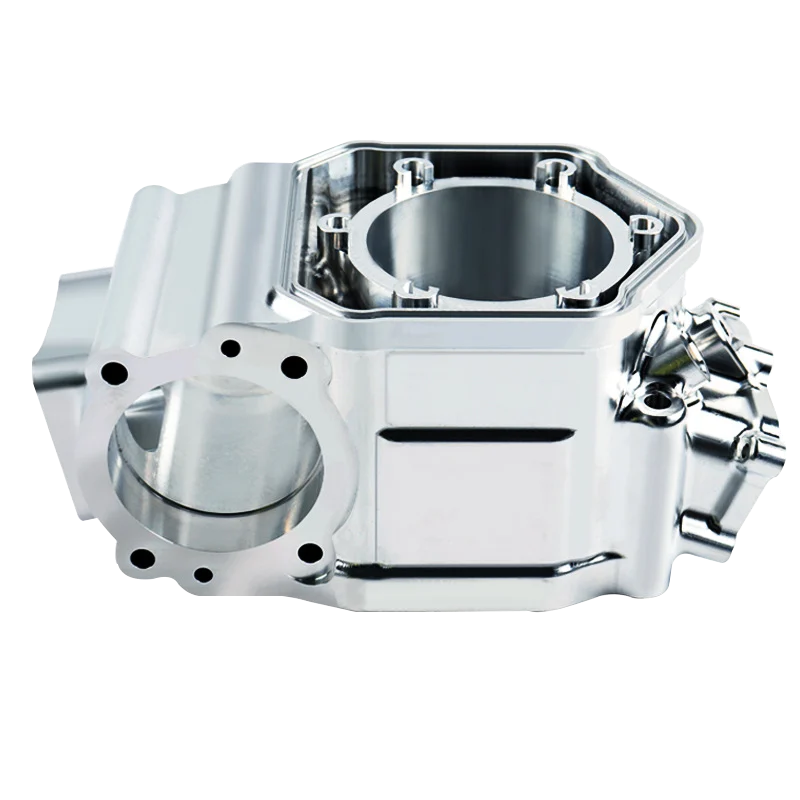 Custom machined alloy steel CNC part with precision turned surfaces and multi-axis milled features