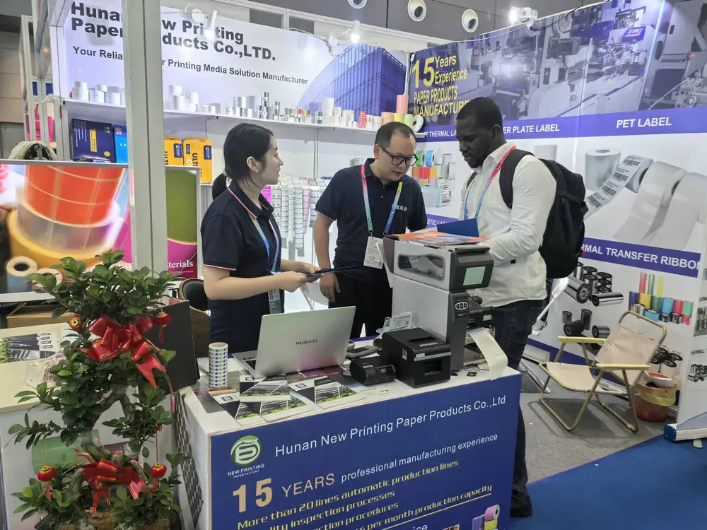 The New Printing exhibition stand