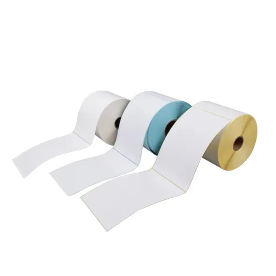 Direct Thermal Barcode Label Roll 100x150 mm for Express Shipping
