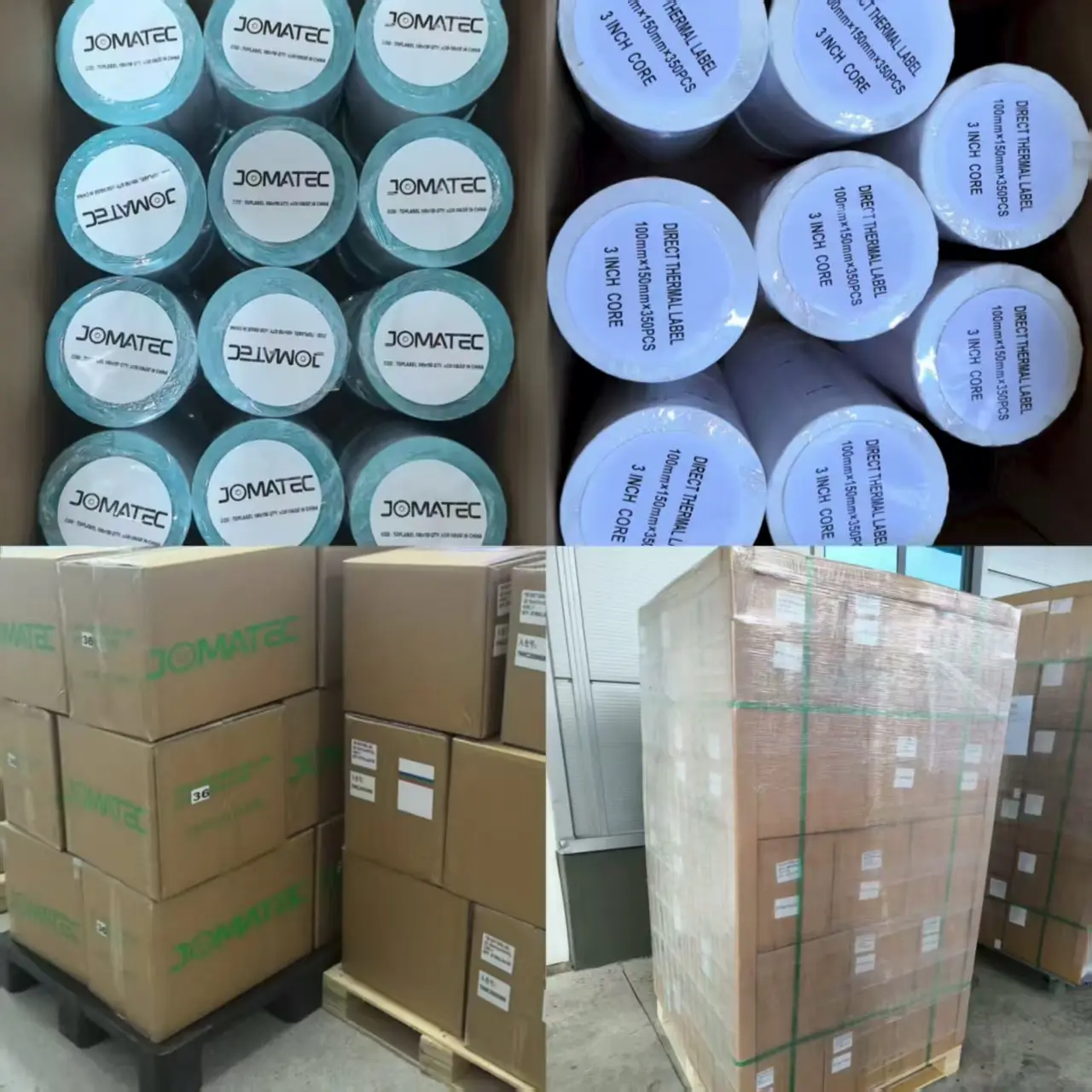 Direct Thermal Barcode Label Roll 100x150 mm for Express Shipping view 5