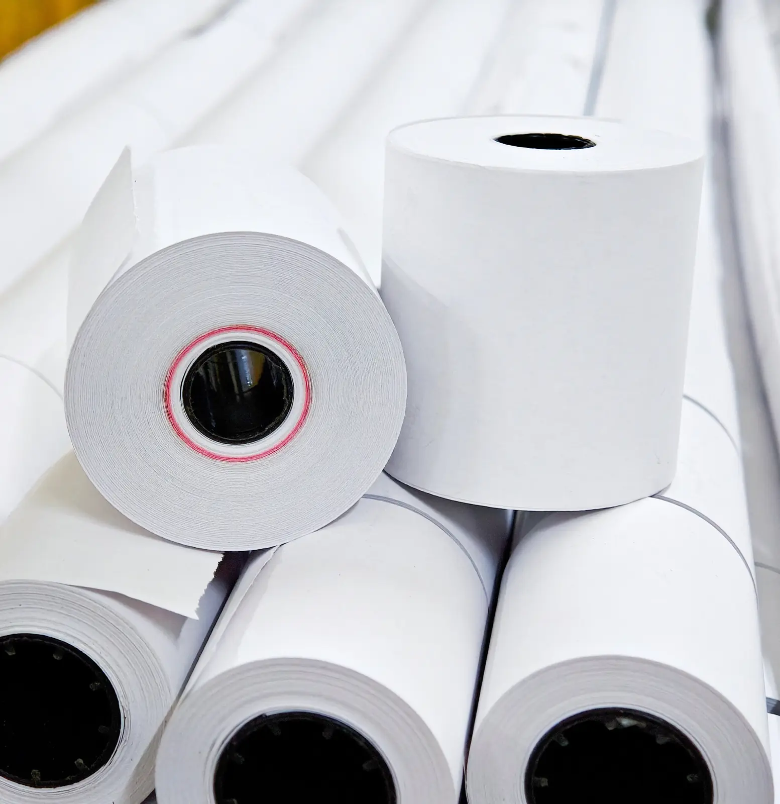 BPA Free 70gsm Thermal Paper Till Roll 80x80 mm for POS and ATM Printers view 2